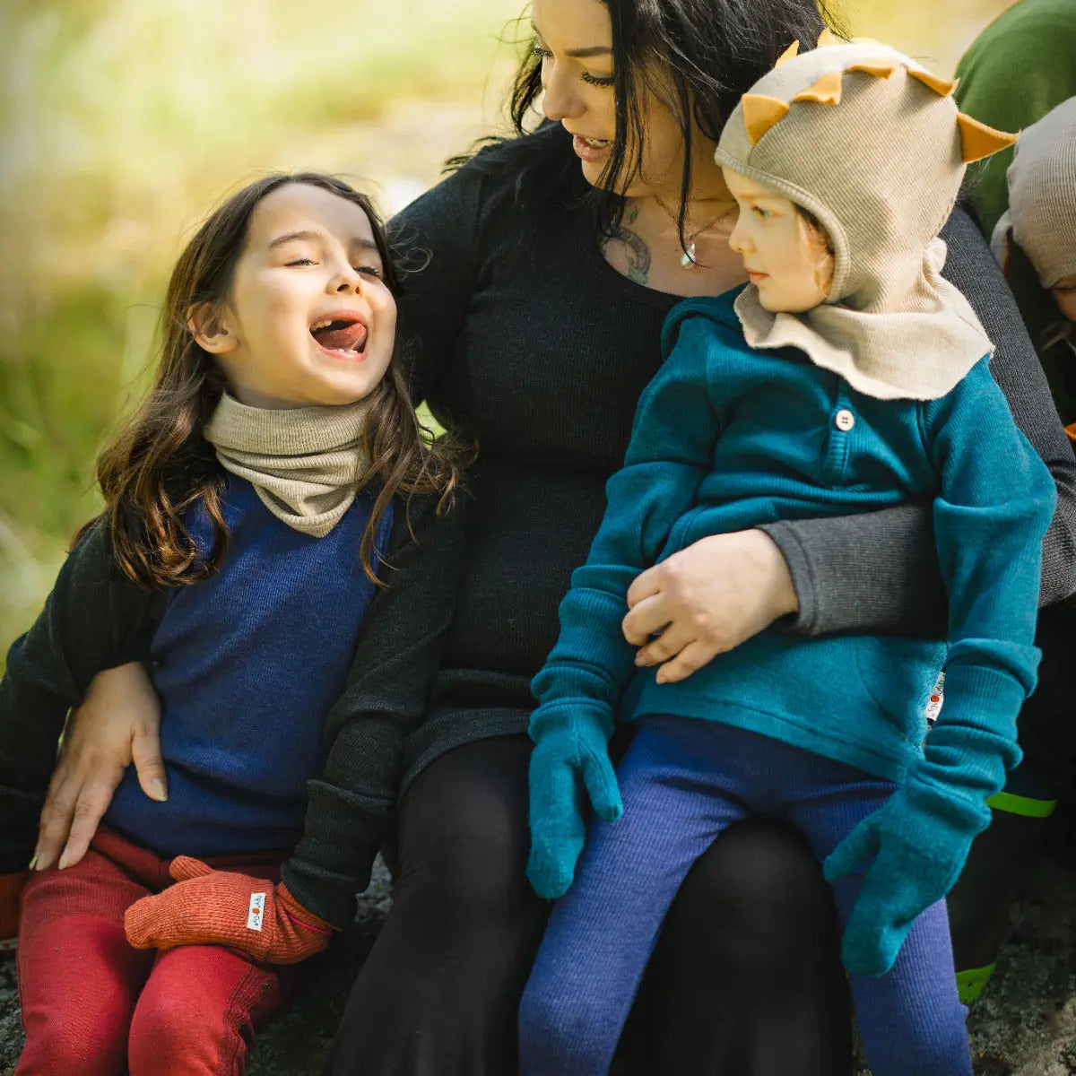 Moufles en laine mérinos Manymonths - Lilinappy