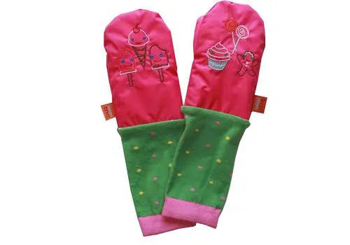 Glace fond rose
