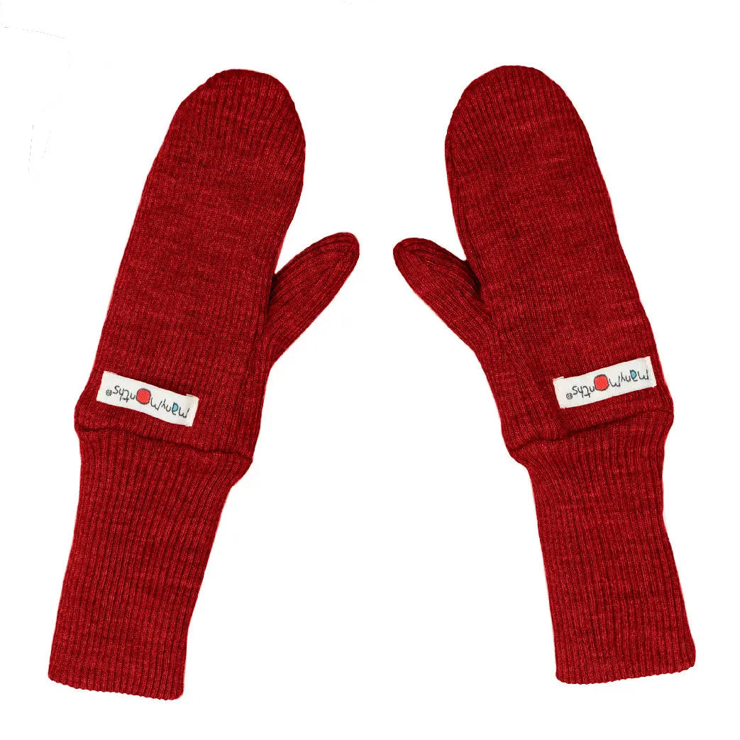 Moufles en laine mérinos Manymonths - Lilinappy