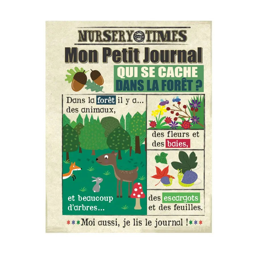 Mon premier jour en tissu - Forêt