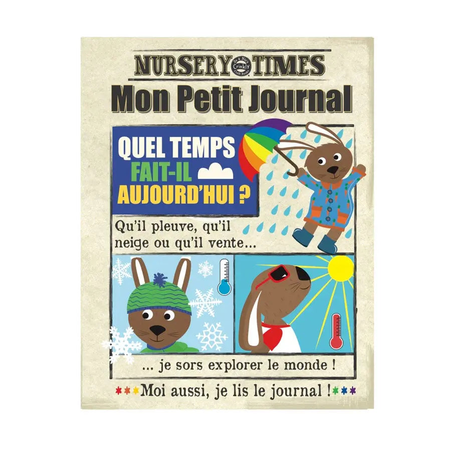 Mon premier jour en tissu - Quel temps fait-il ?