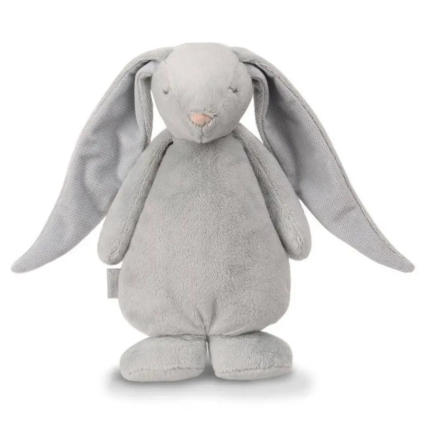 Peluche veilleuse musicale Moonie - Lapin magique gris - Lilinappy