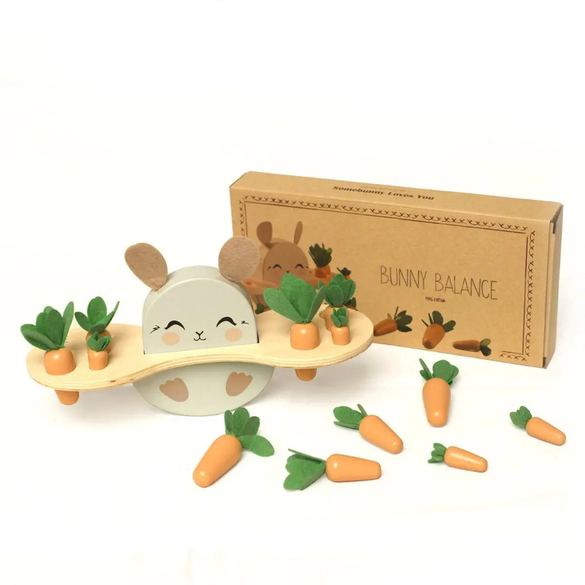 Bunny balance en bois Mrs ertha