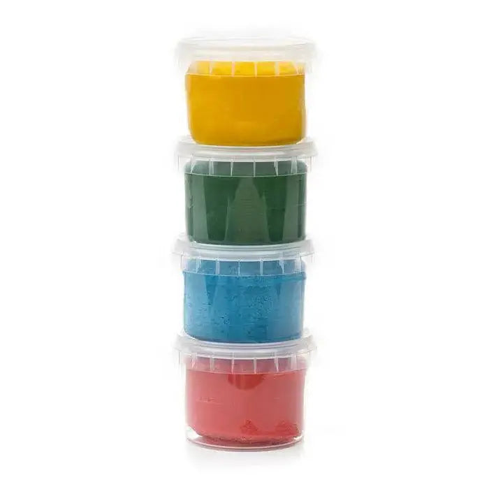 Coffret de 4 Pots de Pâte à Modeler Naturelle Neogrün - Yuki - Lilinappy