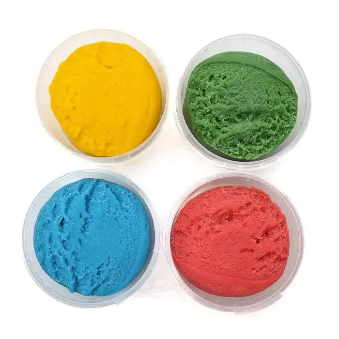 Lot de 4 pots de pâte à modeler écologique Neogrün Yuki