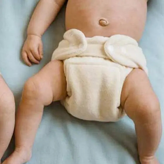 Couche lavable Newborn MiniSnap en coton bio Popolini - Pressions - Lilinappy
