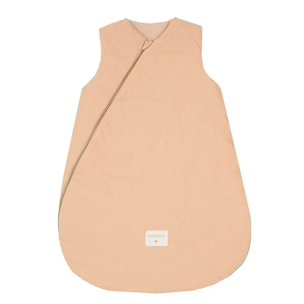 Gigoteuse de mi-saison Cocoon Nobodinoz Nid d'abeille Nude