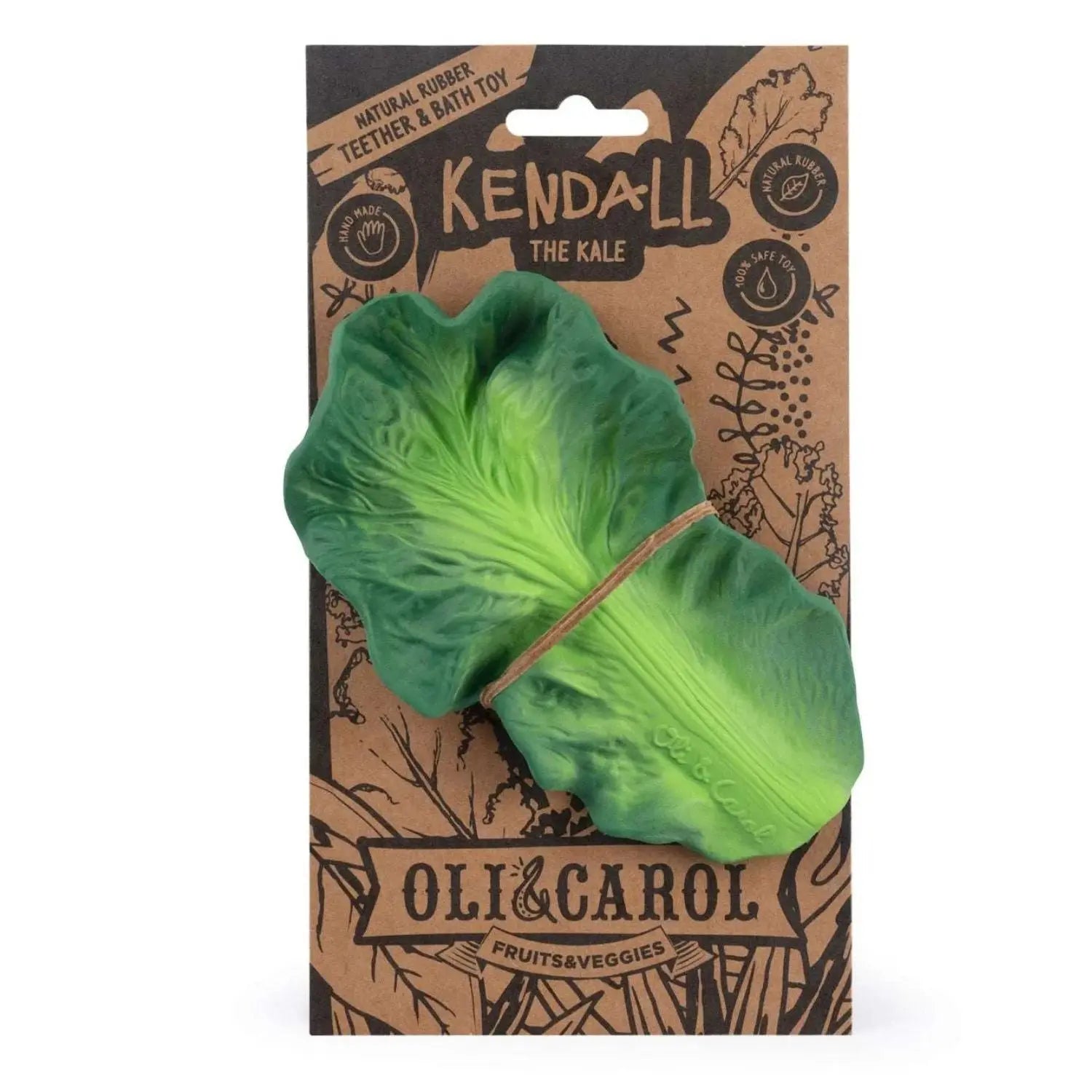 Jouet de dentition Oli & Carol - Kendall le Kale
