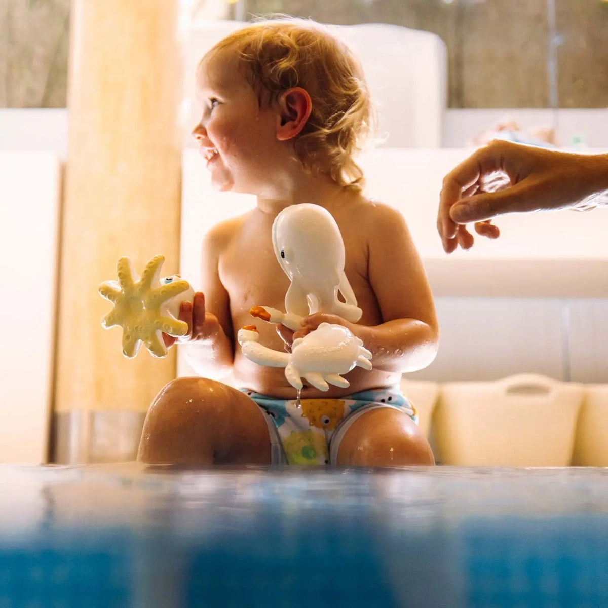 Jouet de bain & dentition Orlando the Octopus Oli&Carol