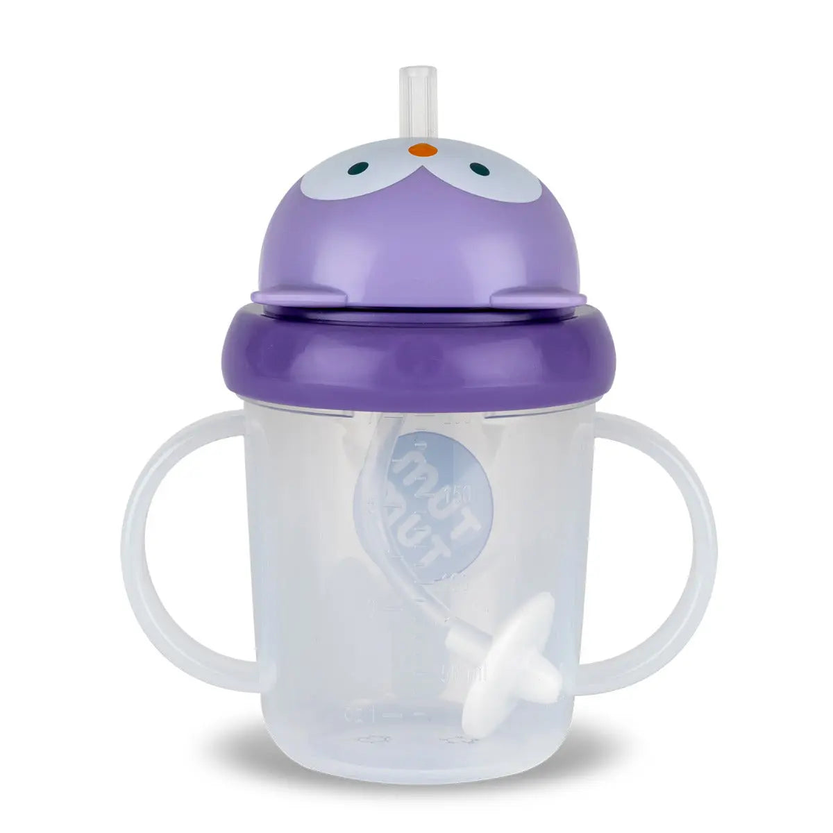 Tasse d’apprentissage avec paille Tum Tum - Chouette - Lilinappy