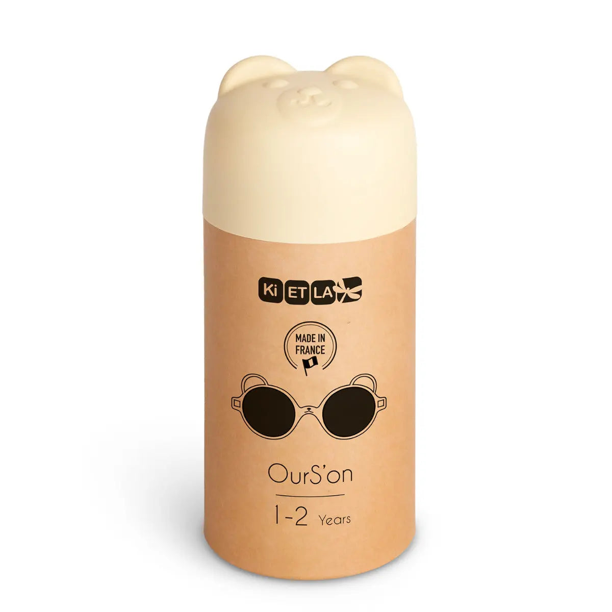 Lunettes de soleil Ourson KI ET LA - Crème - Lilinappy