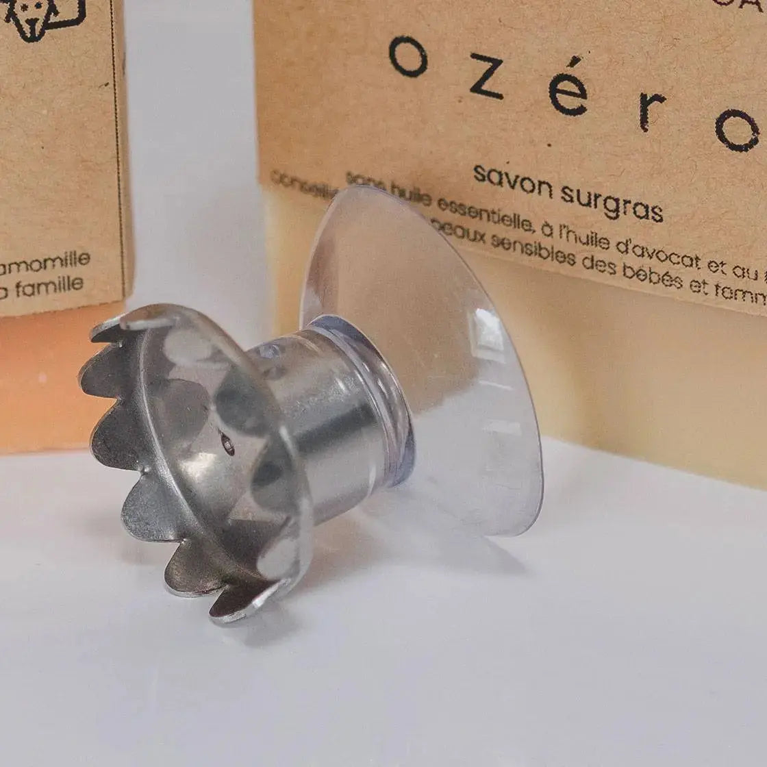 Porte-savon aimanté Endro pour savons et shampoings solides jusqu'à 150 g