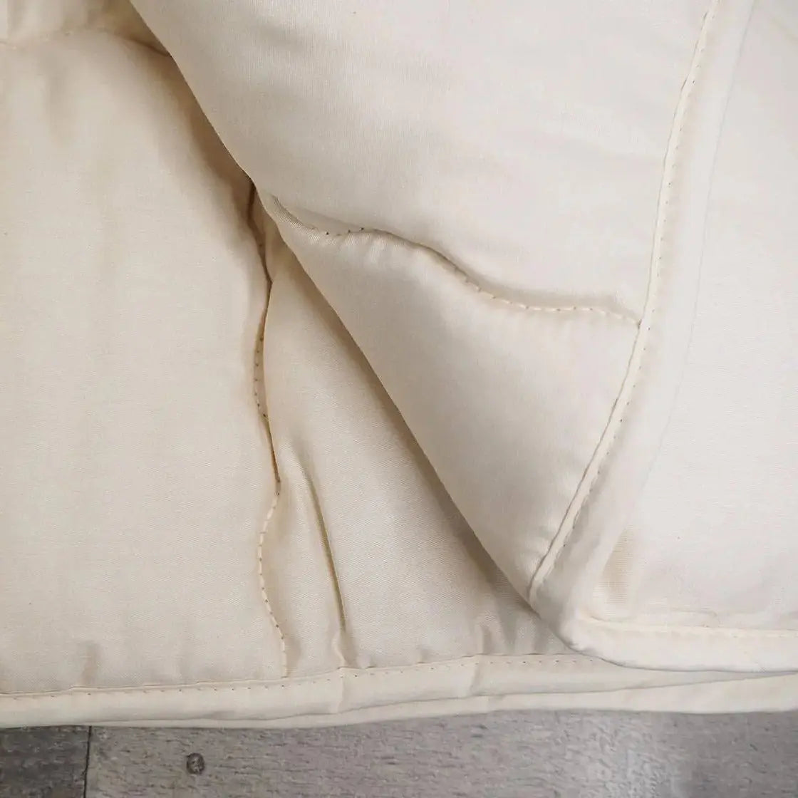 Couette enfant en laine et coton bio Saling - 100x135cm - Lilinappy