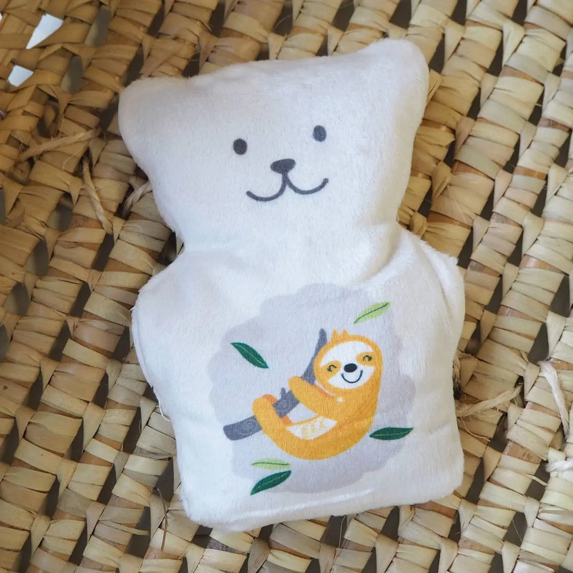 Bouillotte ourson thérapeutique Béké-Bobo - Paresseux - Lilinappy