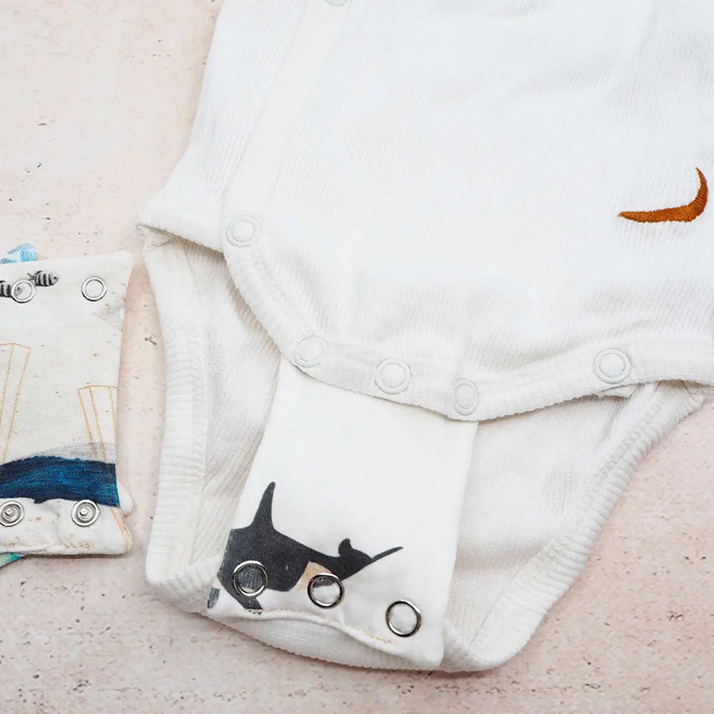 3 rallonges de Body Le Petit Gigoteur - Arc en ciel - Lilinappy