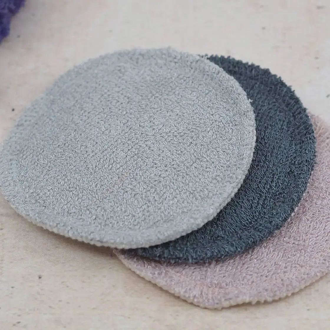 Lingette démaquillante lavable bambou/coton bio Ozéro - Lilinappy