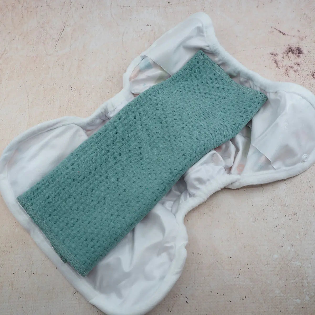 Insert à plier super absorbant ZORB coton bio Ozéro vert