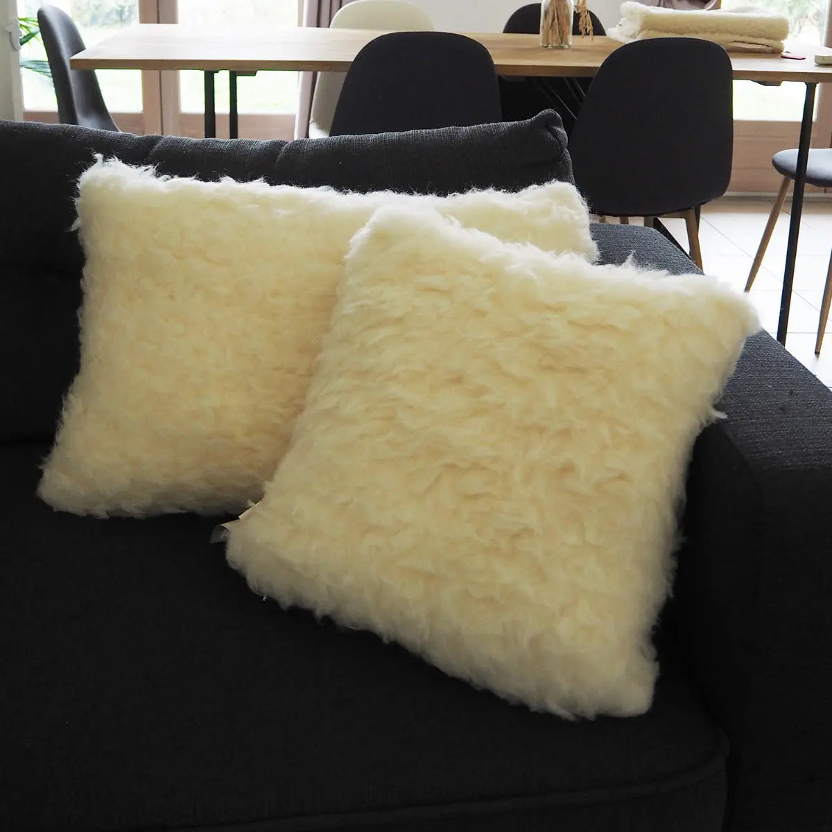 Housse en pure laine & Cachemire Saling 40x40cm