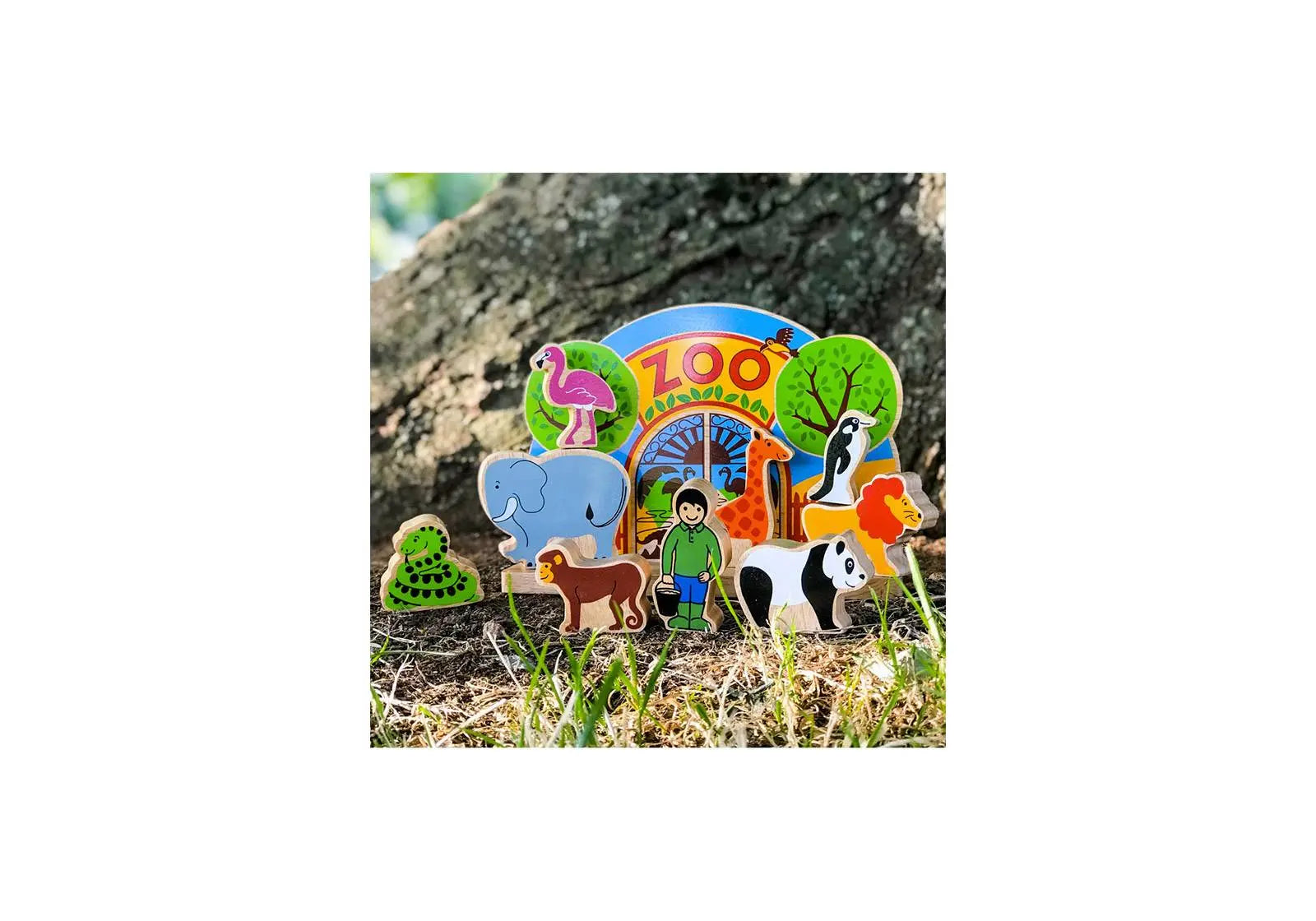 Petit zoo en bois Lanka Kade - Lilinappy