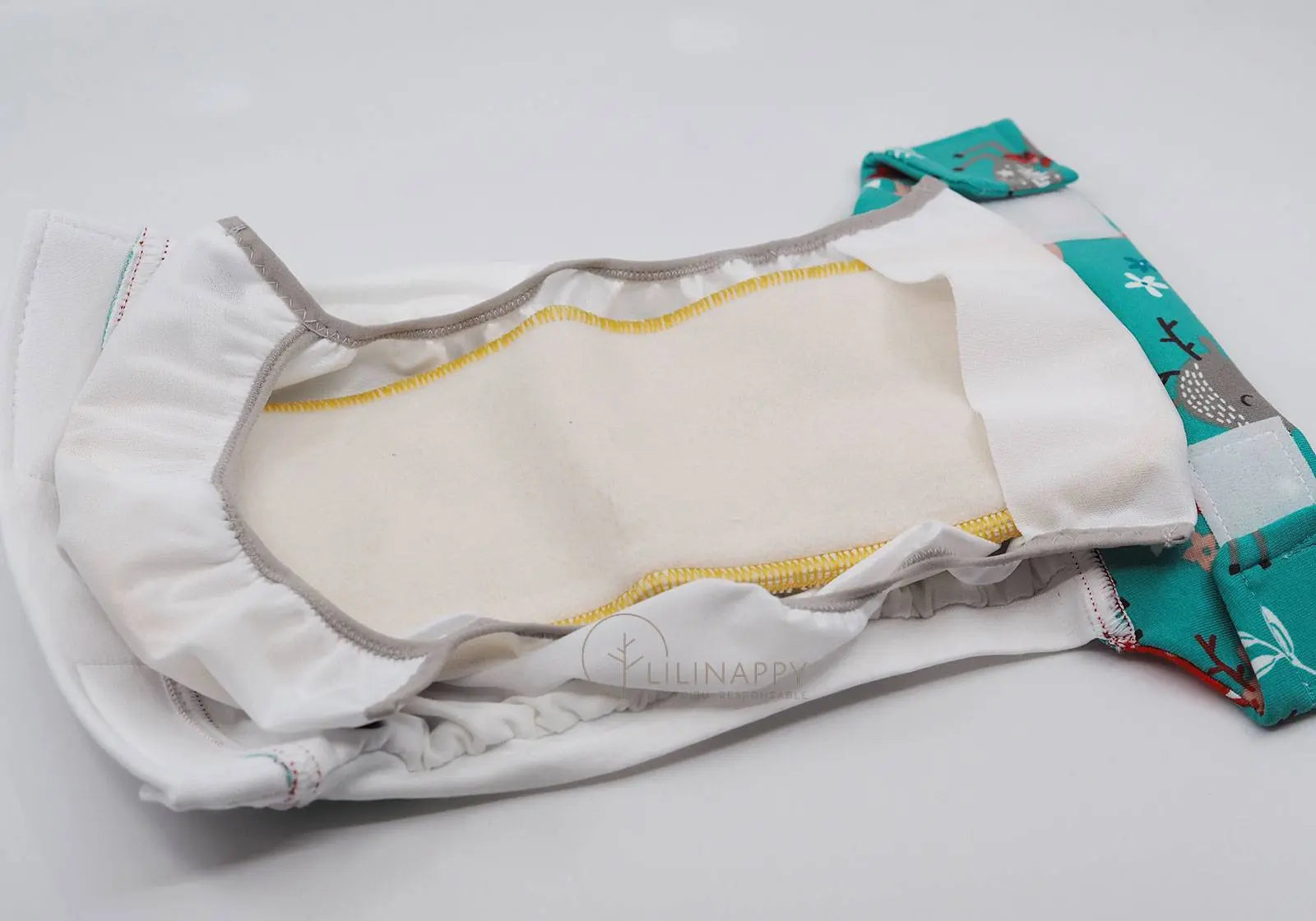 Intérieur de la culotte avec insert absorbant