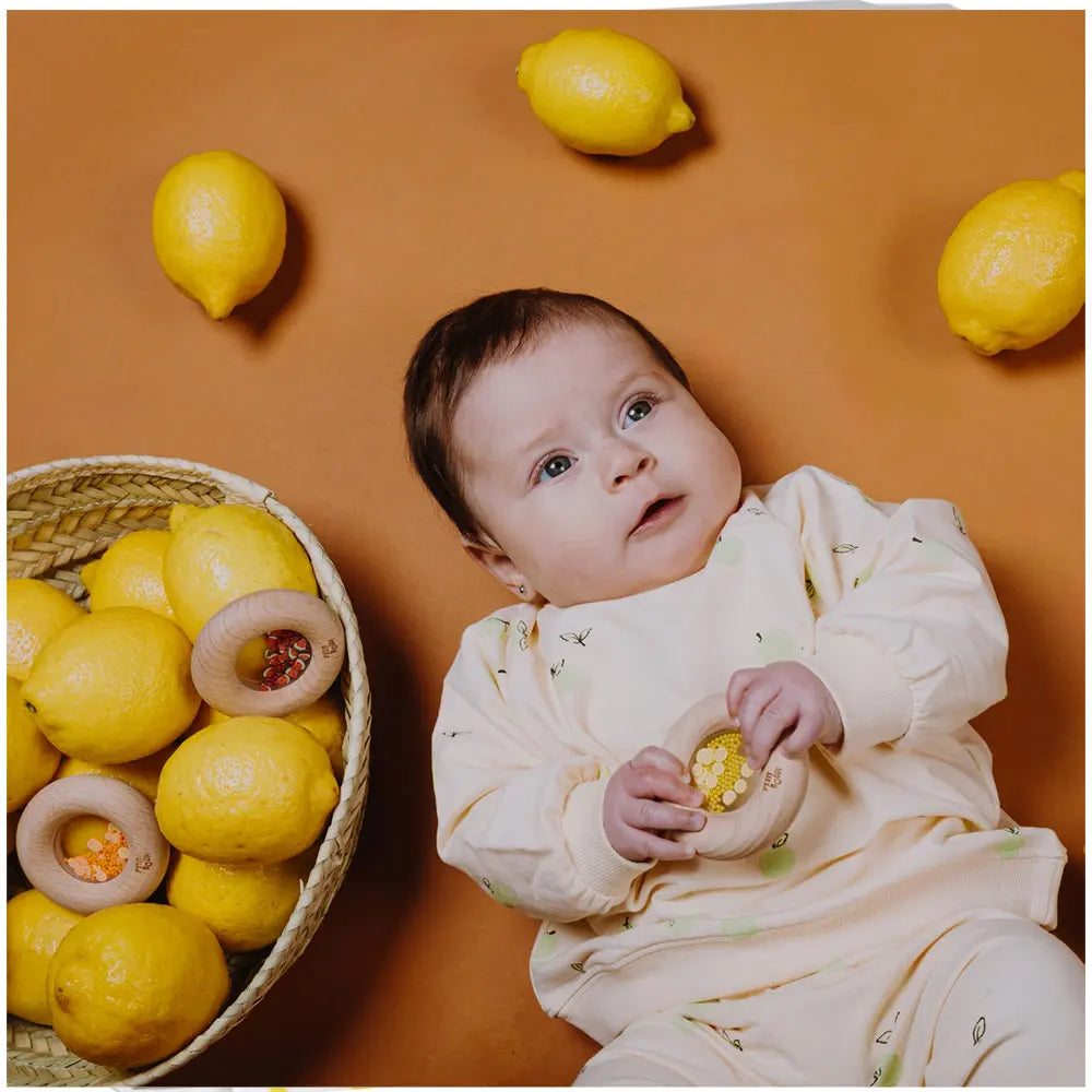 Donut sensoriel Petit Boum - Citrons - Lilinappy