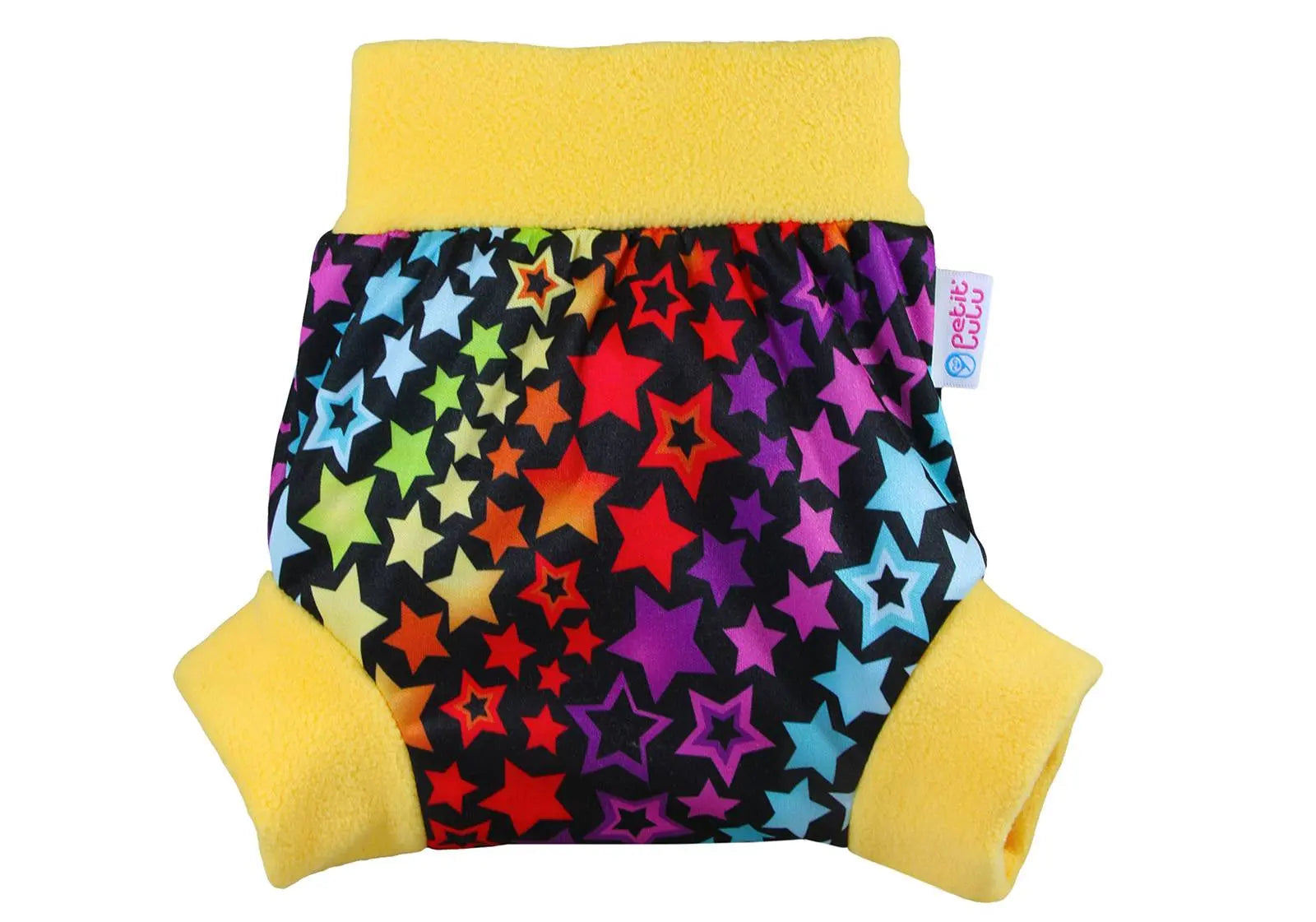 Shorty en PUL Petit Lulu-Etoiles multicolores-S