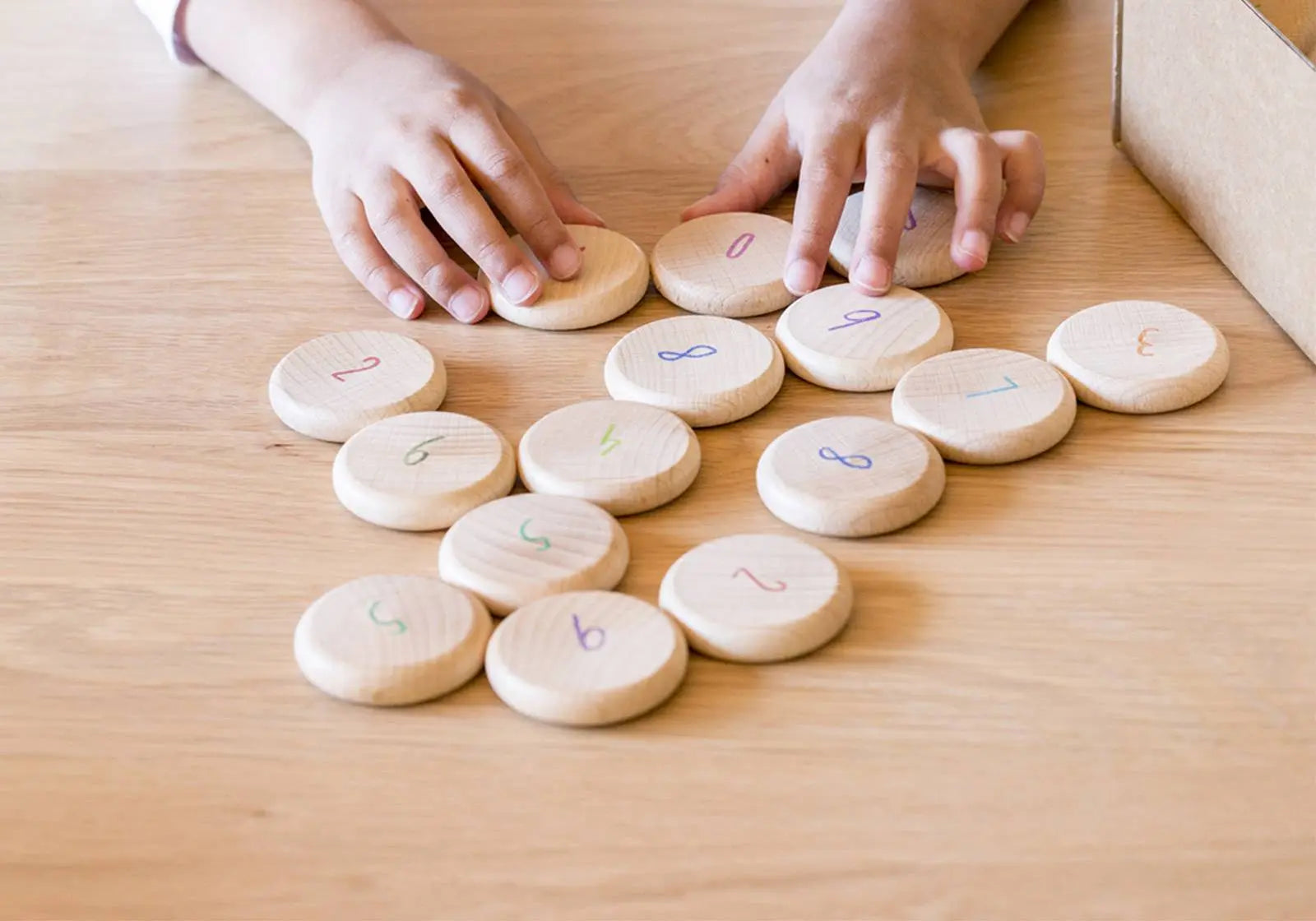 Pièces à compter en bois Grapat
