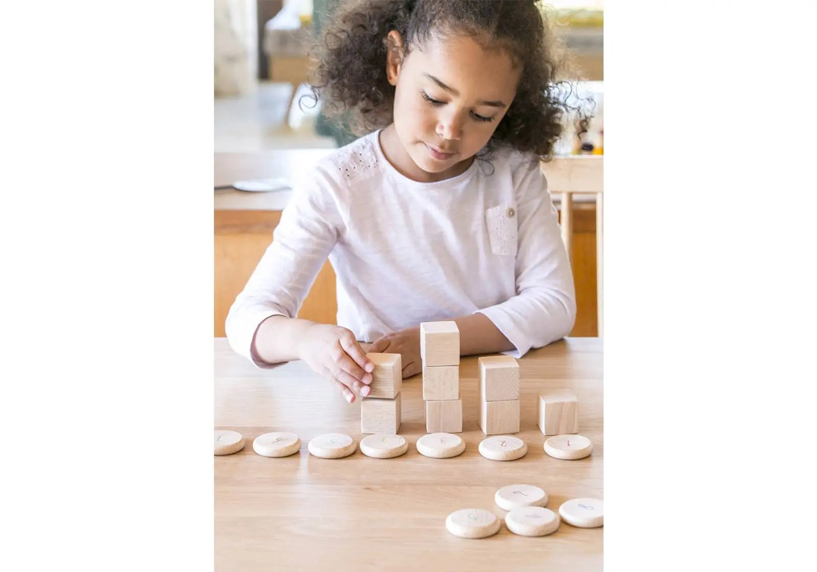 Pièces à compter en bois Grapat