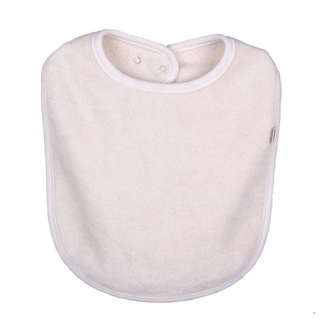 Bavoir coton bio 2ième âge Popolini Naturel - Lilinappy