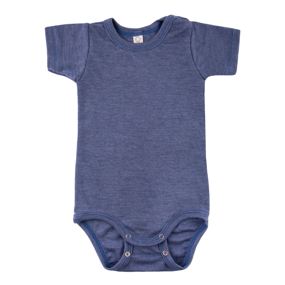 Body à MC en laine & soie Popolini – Océan