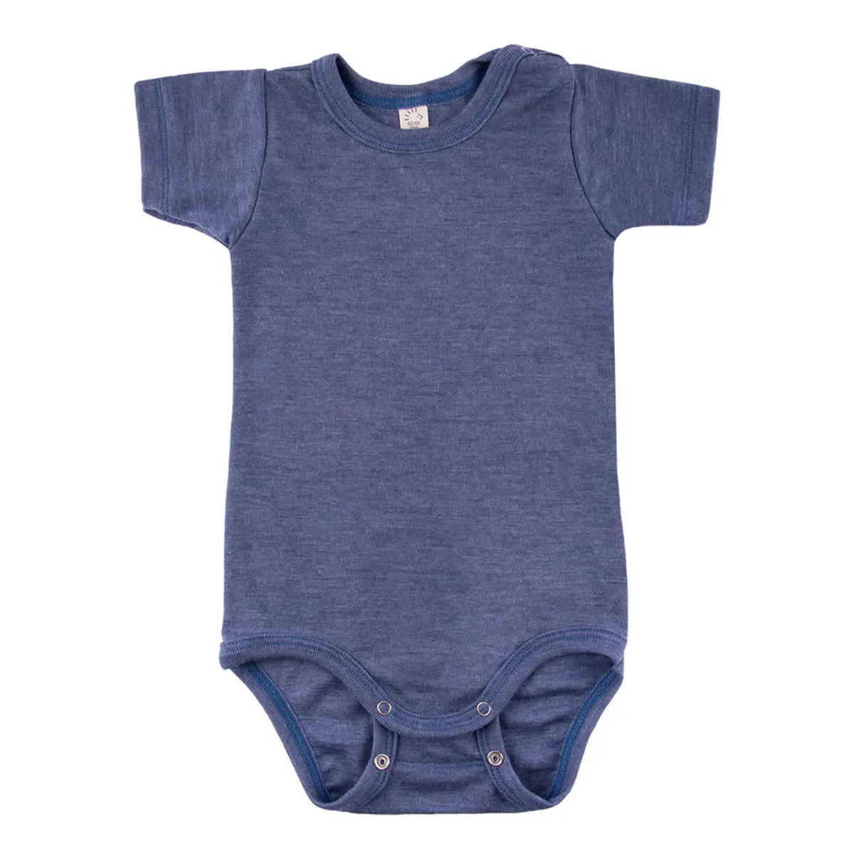 Body à MC en laine & soie Popolini – Océan
