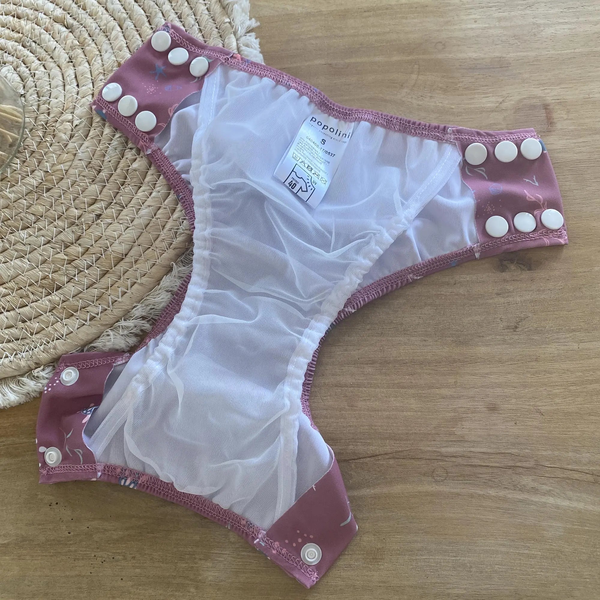 Maillot de bain couche bébé Popolini - Crocodile