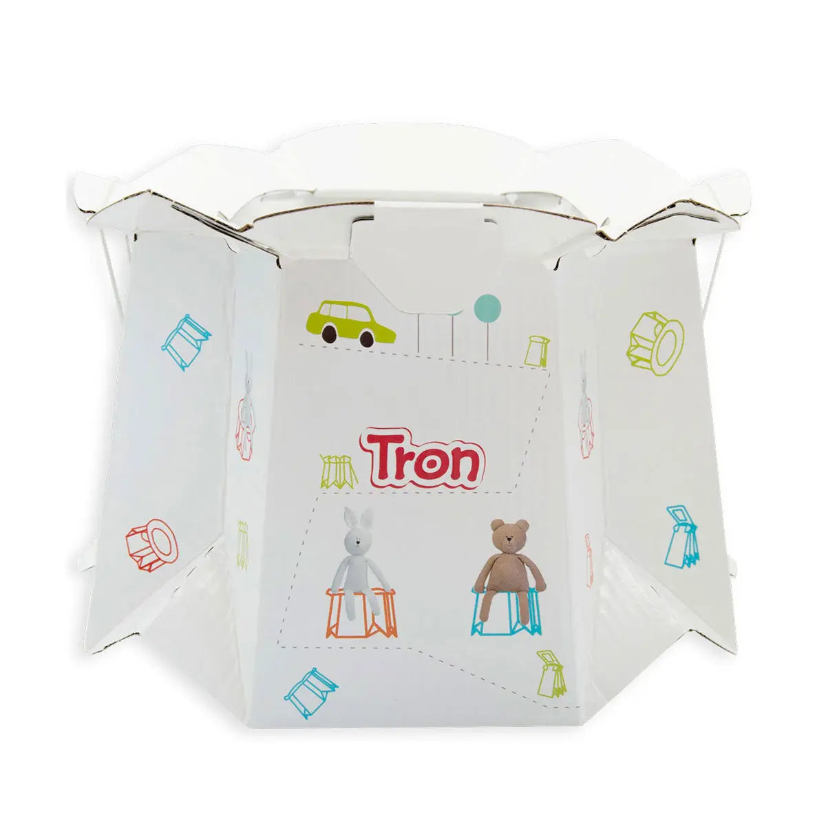 Pot jetable TRON – Ours et Lapin
