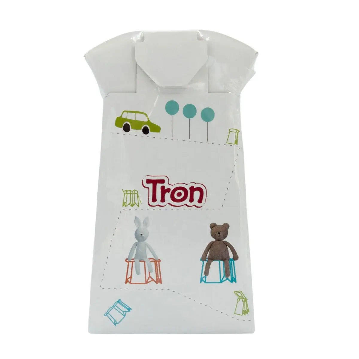 Pot jetable TRON – Ours et Lapin