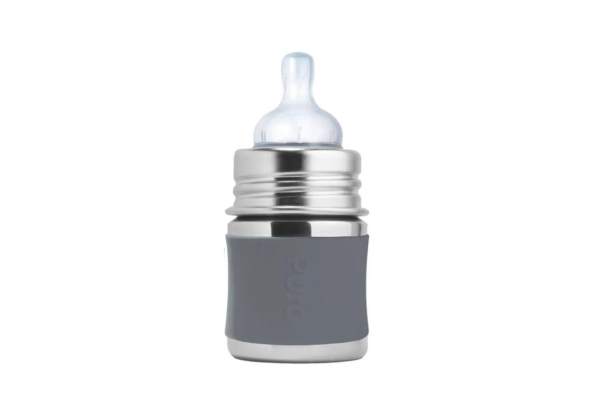 Biberon Inox 150ml Pura - Gris Pura