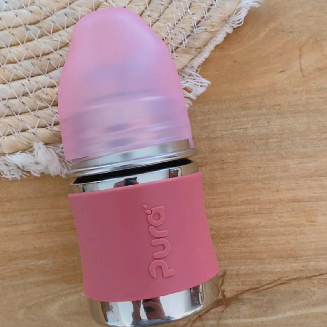 Biberon Inox 150ml Pura - Poudre