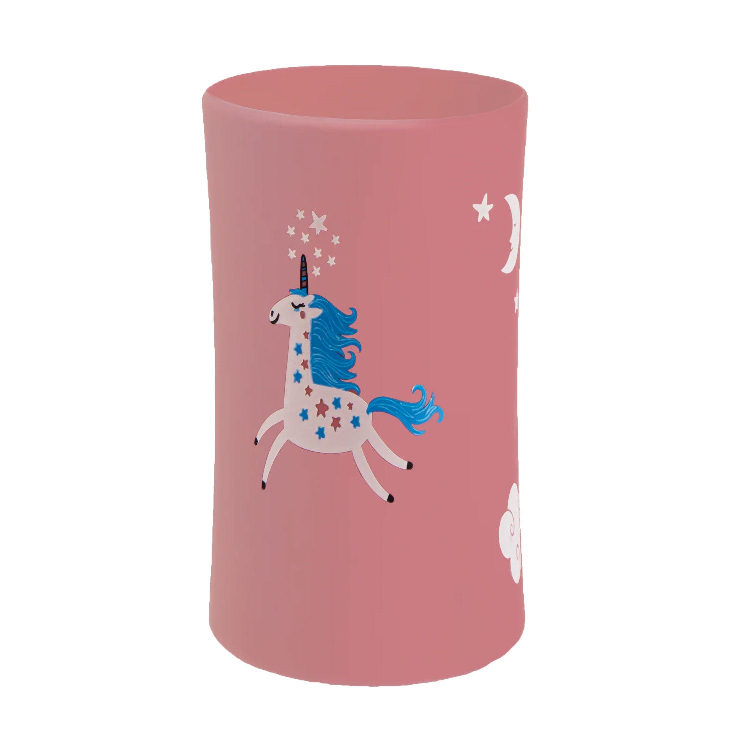 Housse silicone pour biberon inox Pura - Licorne