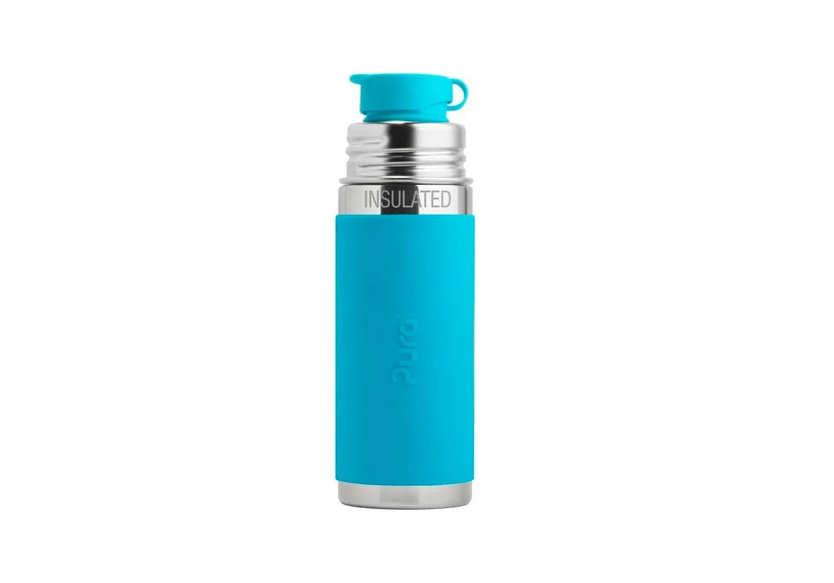 Gourde Sport Inox Isotherme 260ml Pura Turquoise