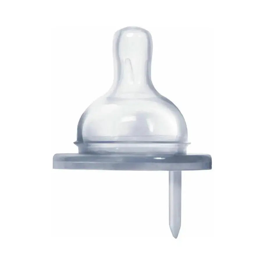 Lot de 2 tétines sans BPA en silicone Pura