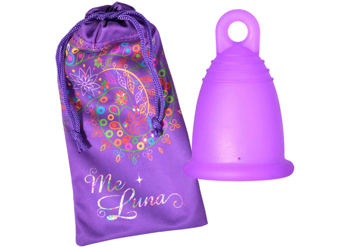 Coupe menstruelle Me luna CLASSIC anneau - Violet coupe menstruelle Meluna