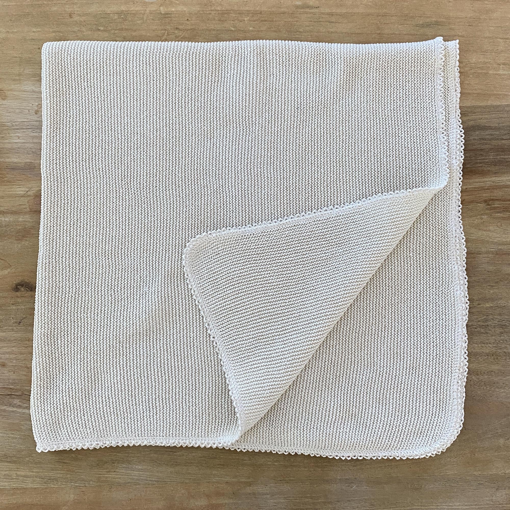 Couverture en bourrette de soie bio Reiff