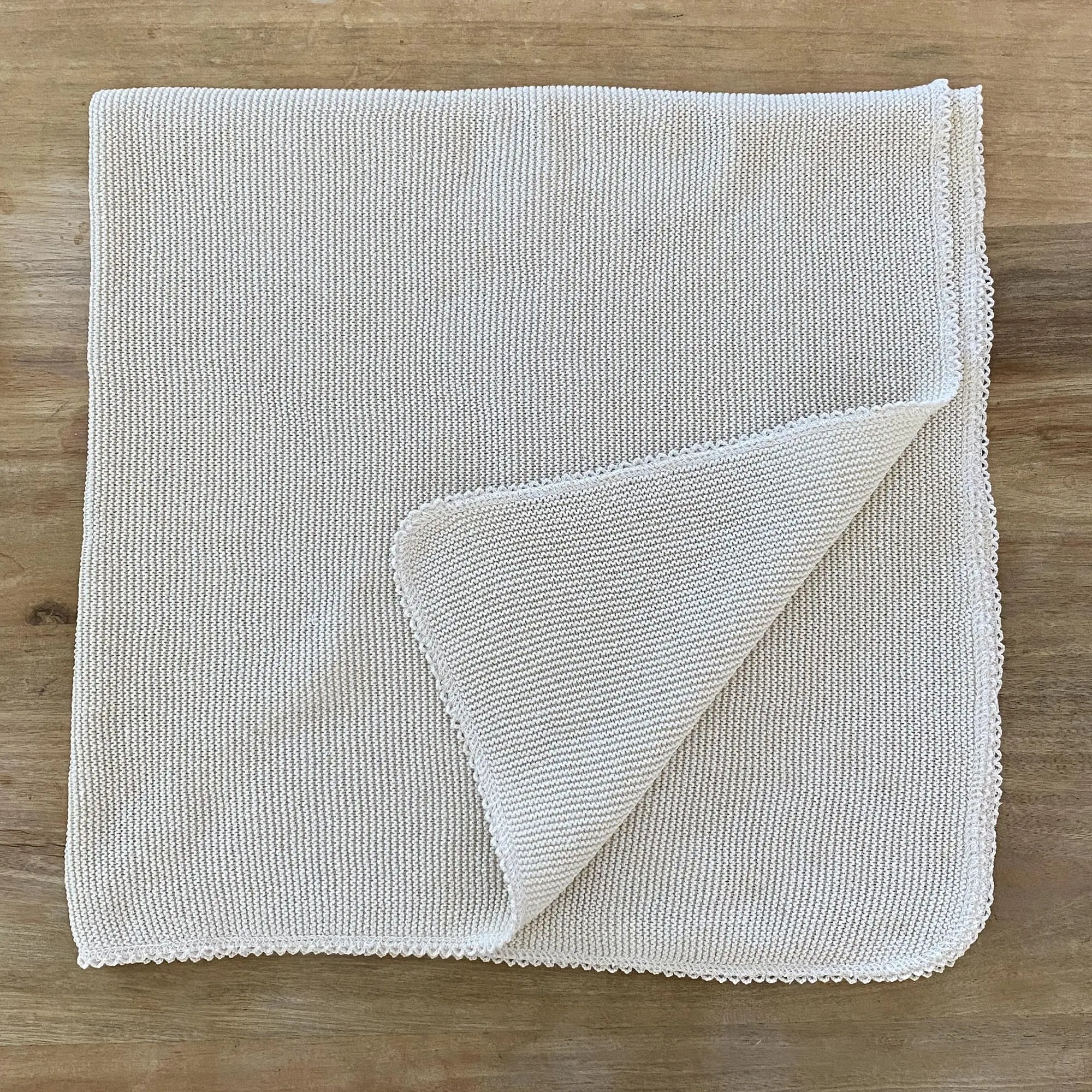 Couverture en bourrette de soie bio Reiff