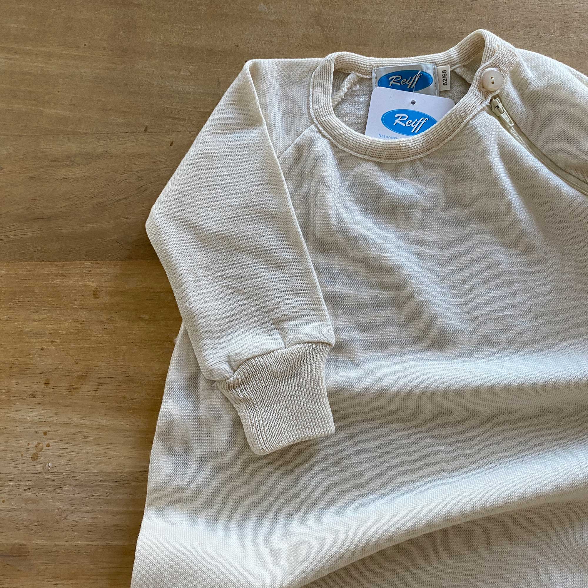 Gigoteuse légère en laine & soie Reiff - Naturel