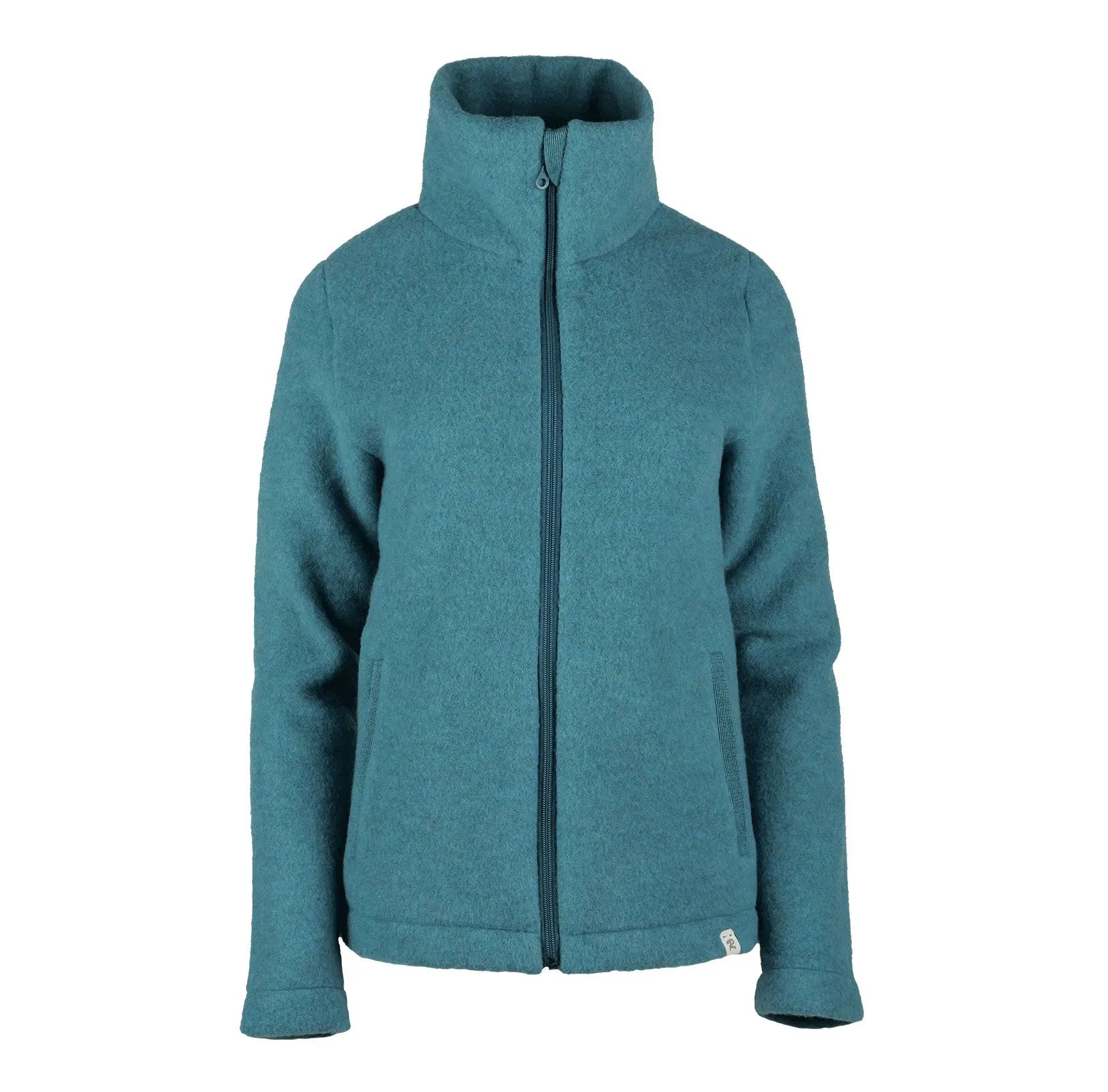 Gilet femme en polaire de laine mérinos bio Reiff