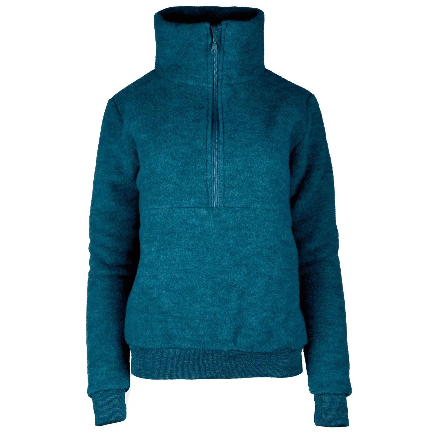 Sweat femme en polaire de laine mérinos bio Reiff