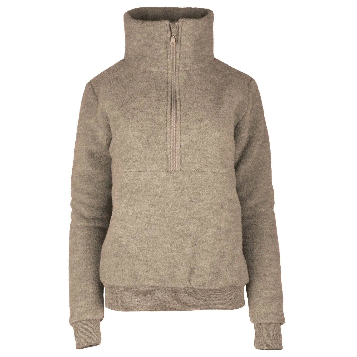 Sweat femme en polaire de laine mérinos bio Reiff
