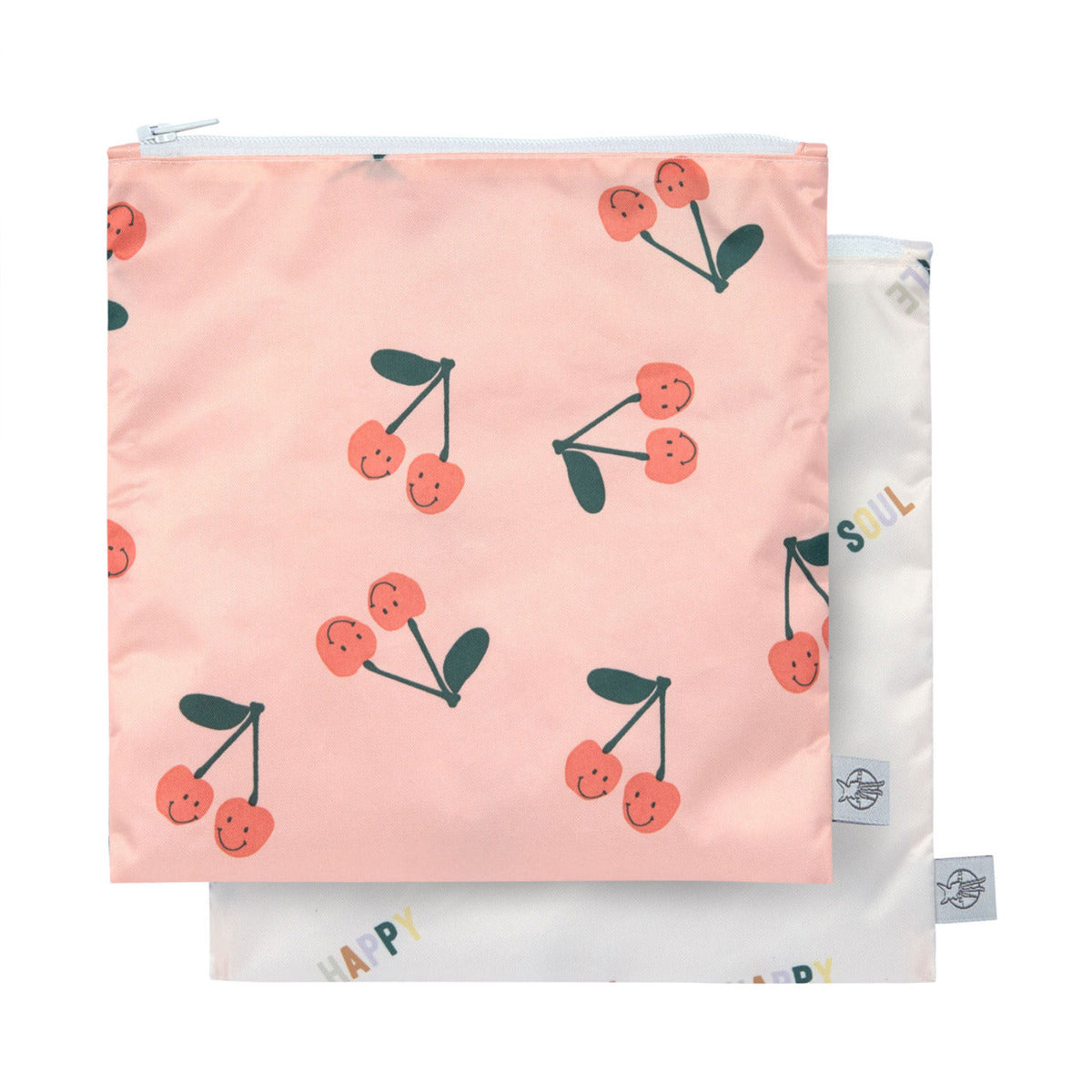2 pochettes à snack Lässig - Happy Fruits Cerise