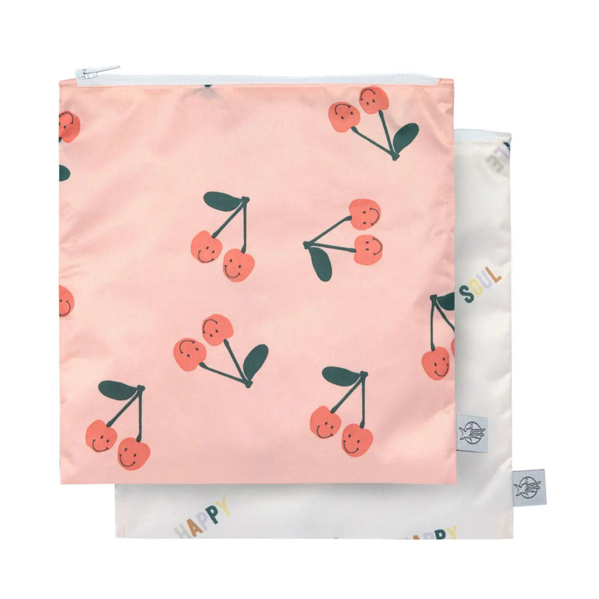 2 pochettes à snack Lässig - Happy Fruits Cerise