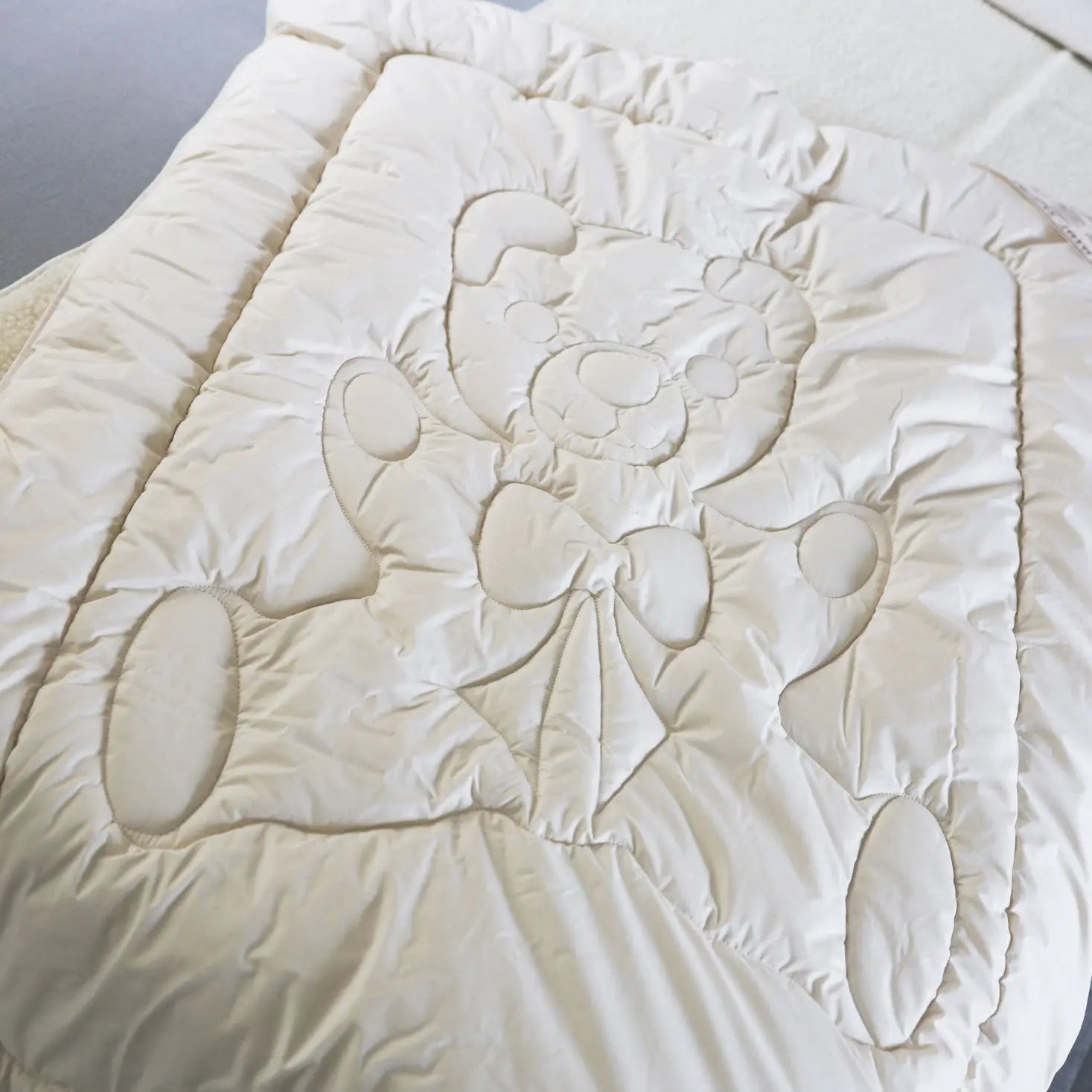 Couette enfant en laine et coton BIO Saling - 100x135cm