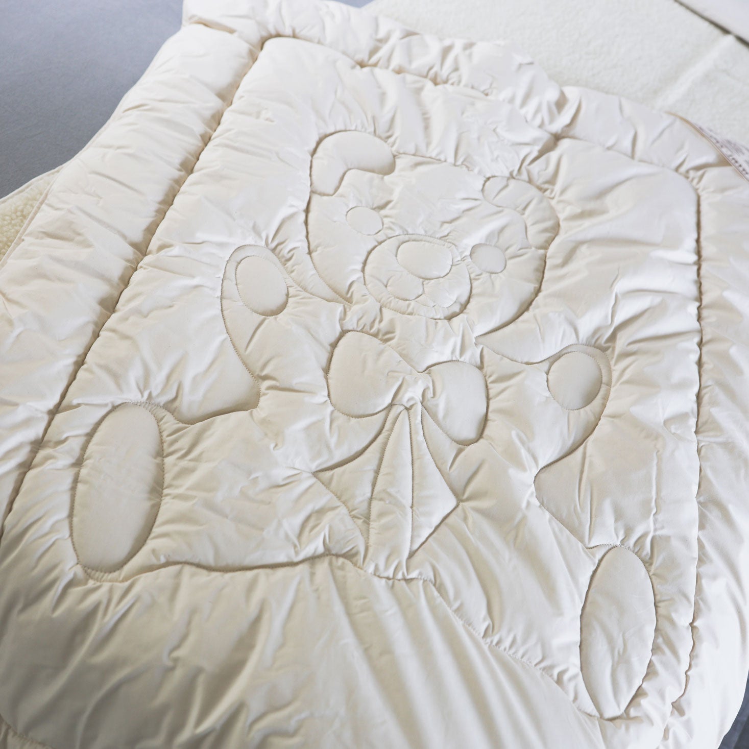 Couette enfant en laine et coton BIO Saling - 100x135cm